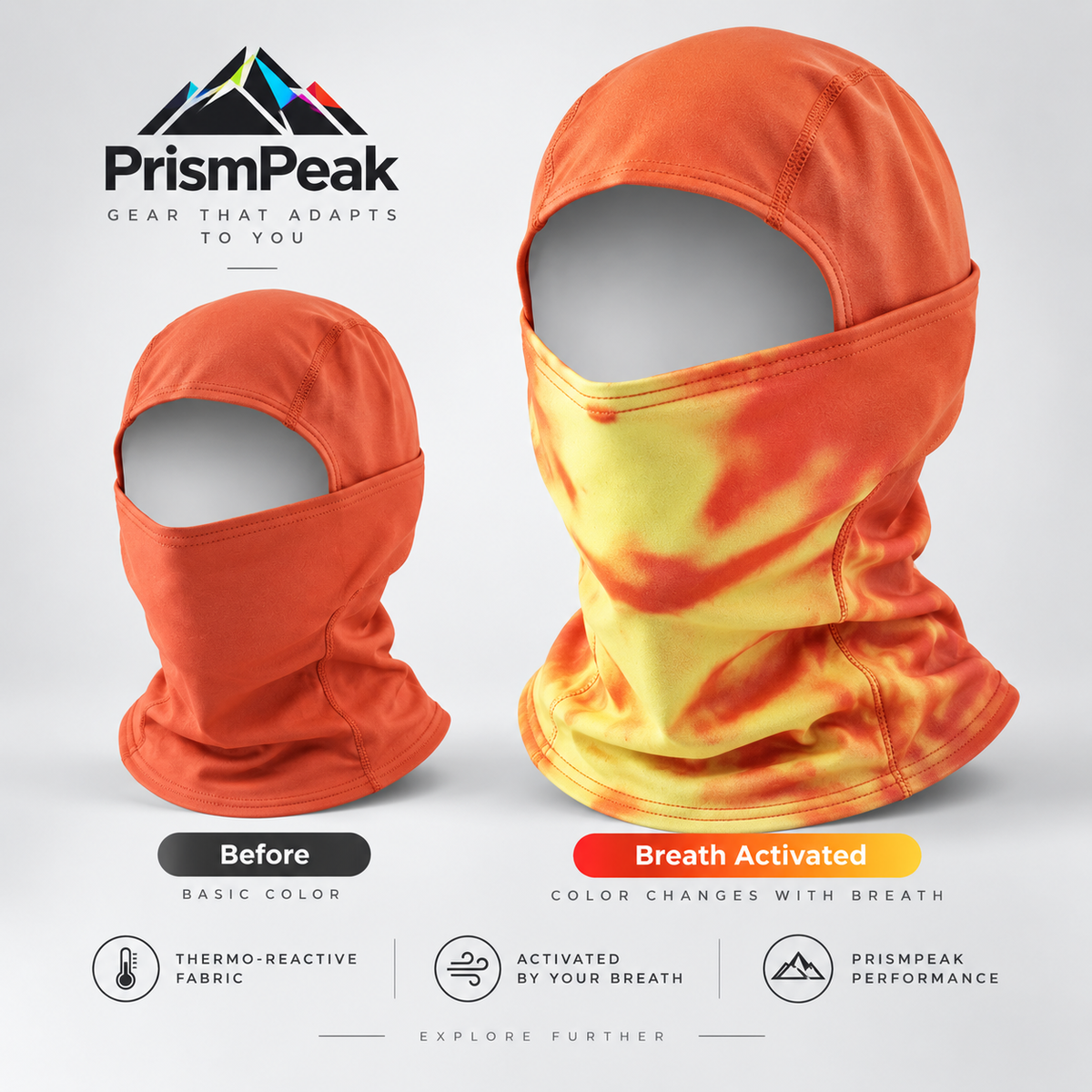 Reactive Biker Mask